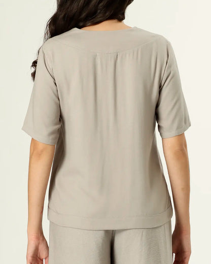 BLUSA NAGÓIA - CHUMBO