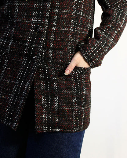 Blazer Clássico - Tweed Sauvignon
