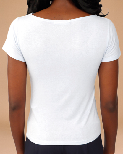 CAMISETA PINHÃO - CELESTE