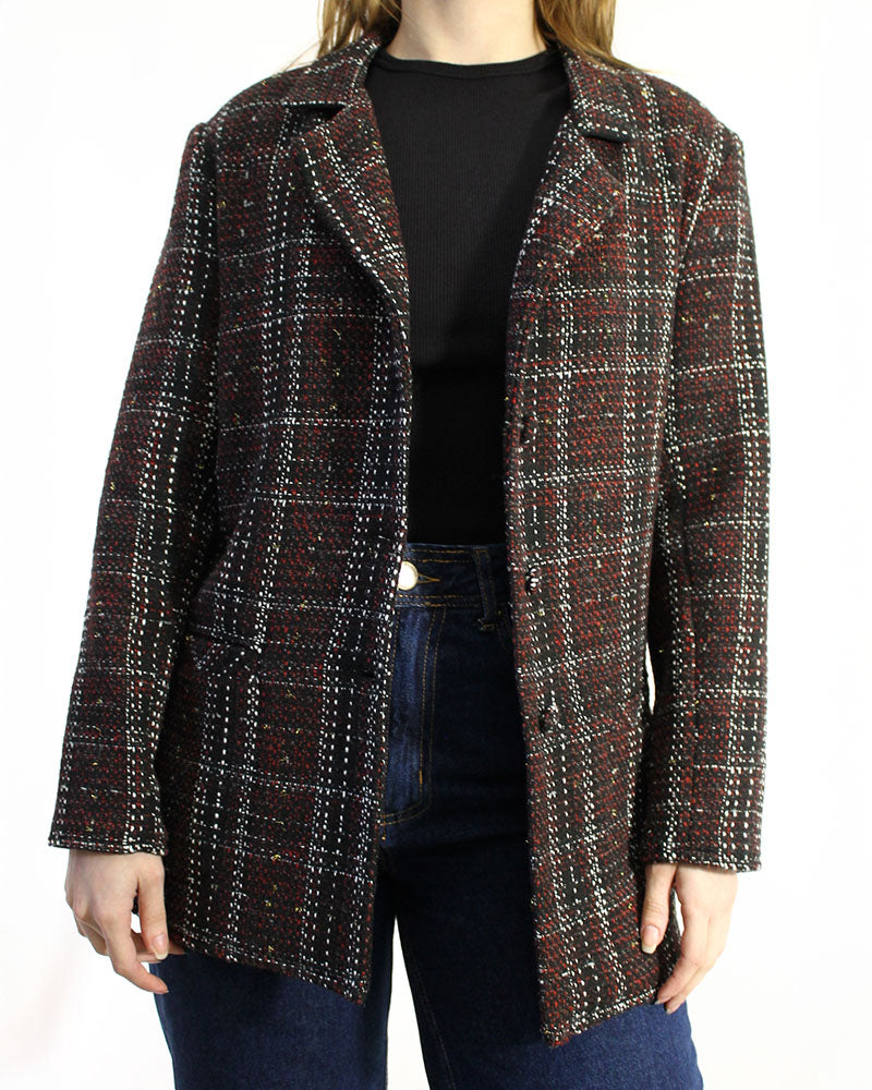Blazer Clássico - Tweed Sauvignon