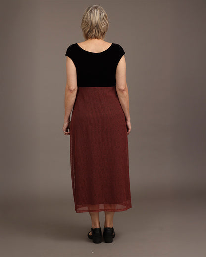 Vestido Tóquio- Ferrugem