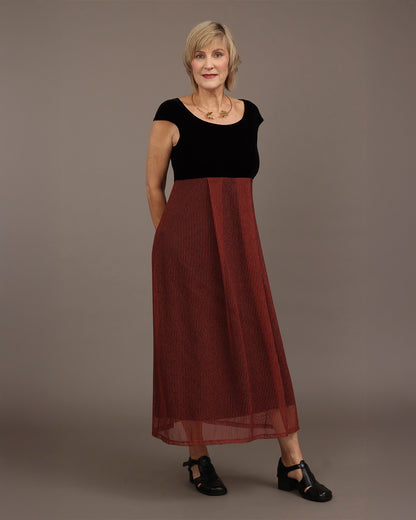 Vestido Tóquio- Ferrugem
