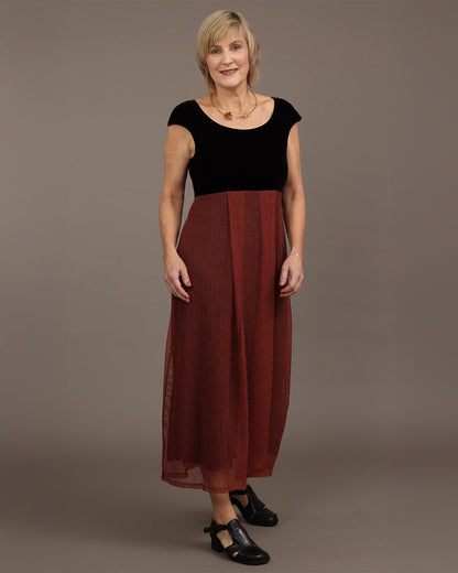 Vestido Tóquio- Ferrugem