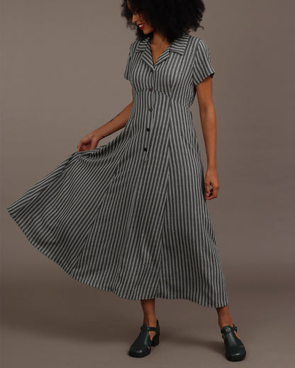 Vestido Gaúcho - Cinza mescla