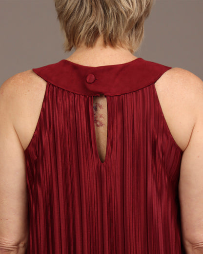 Vestido Pássaro - Malbec