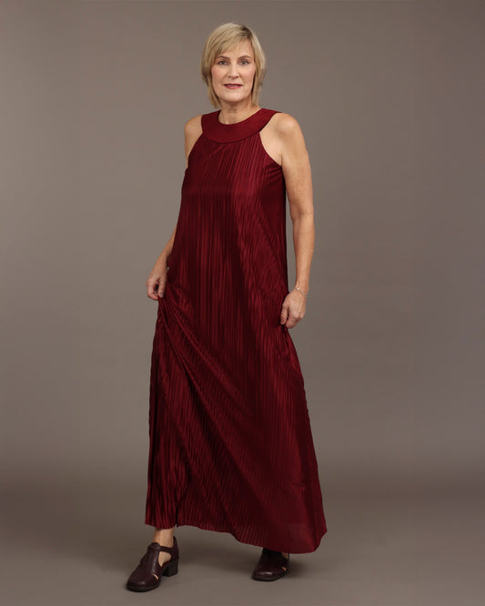 Vestido Pássaro - Malbec