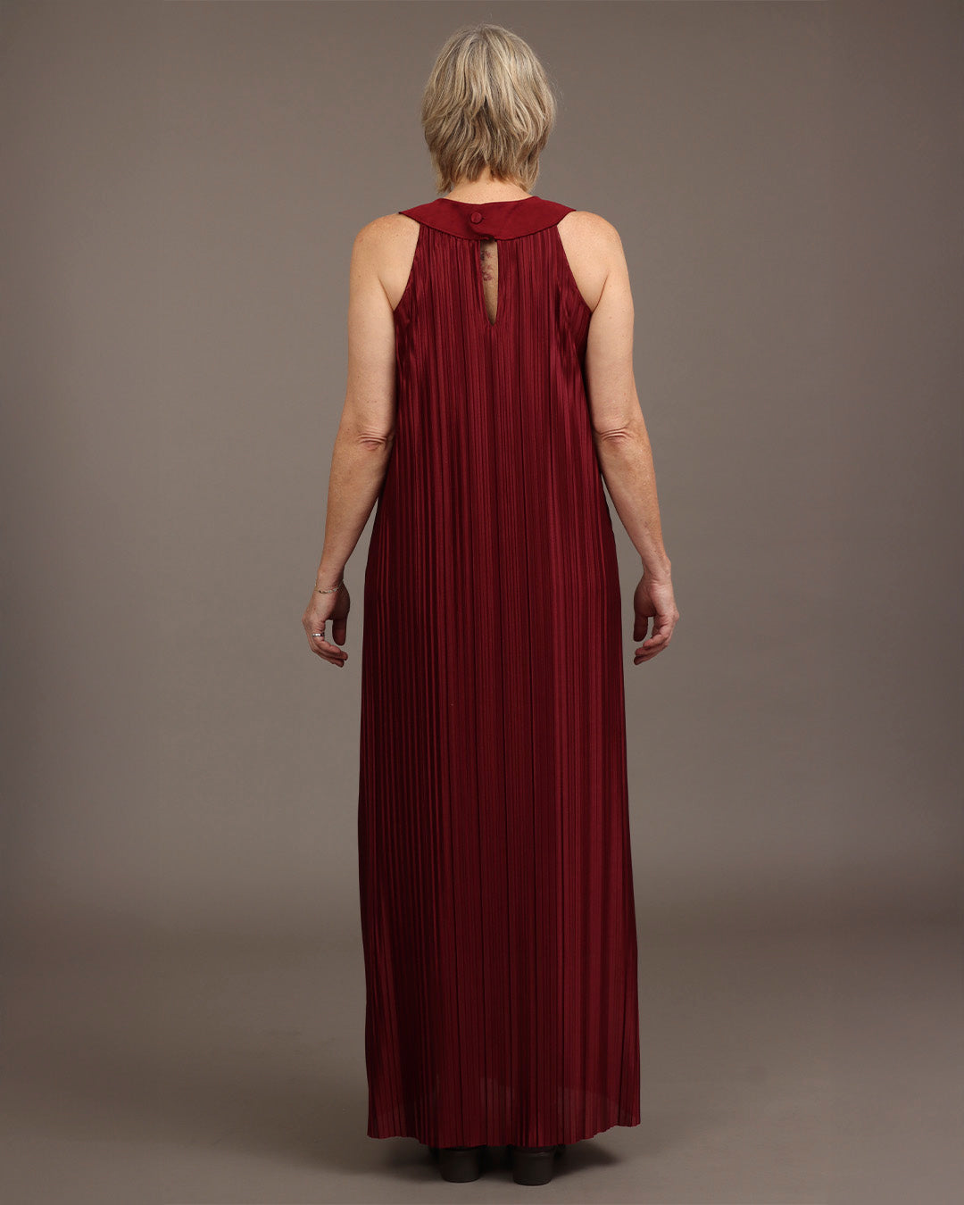 Vestido Pássaro - Malbec