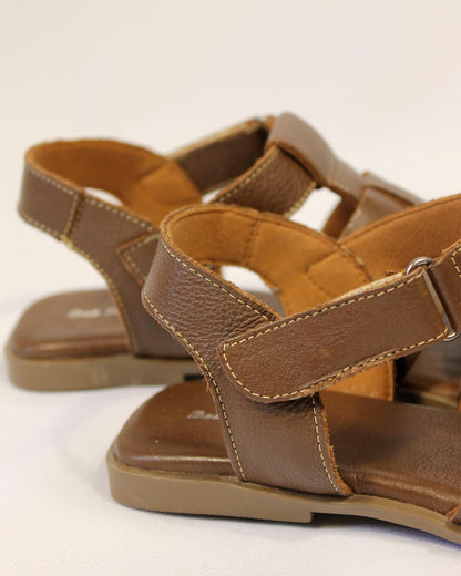 SANDÁLIA PIAZZA - TABACO