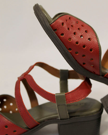 Sandália Ibiza - Carmim