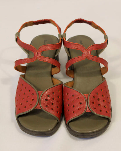 Sandália Ibiza - Carmim