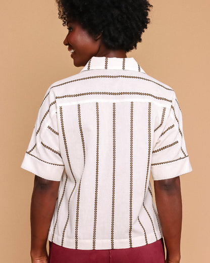 Camisa Margarida- Creme
