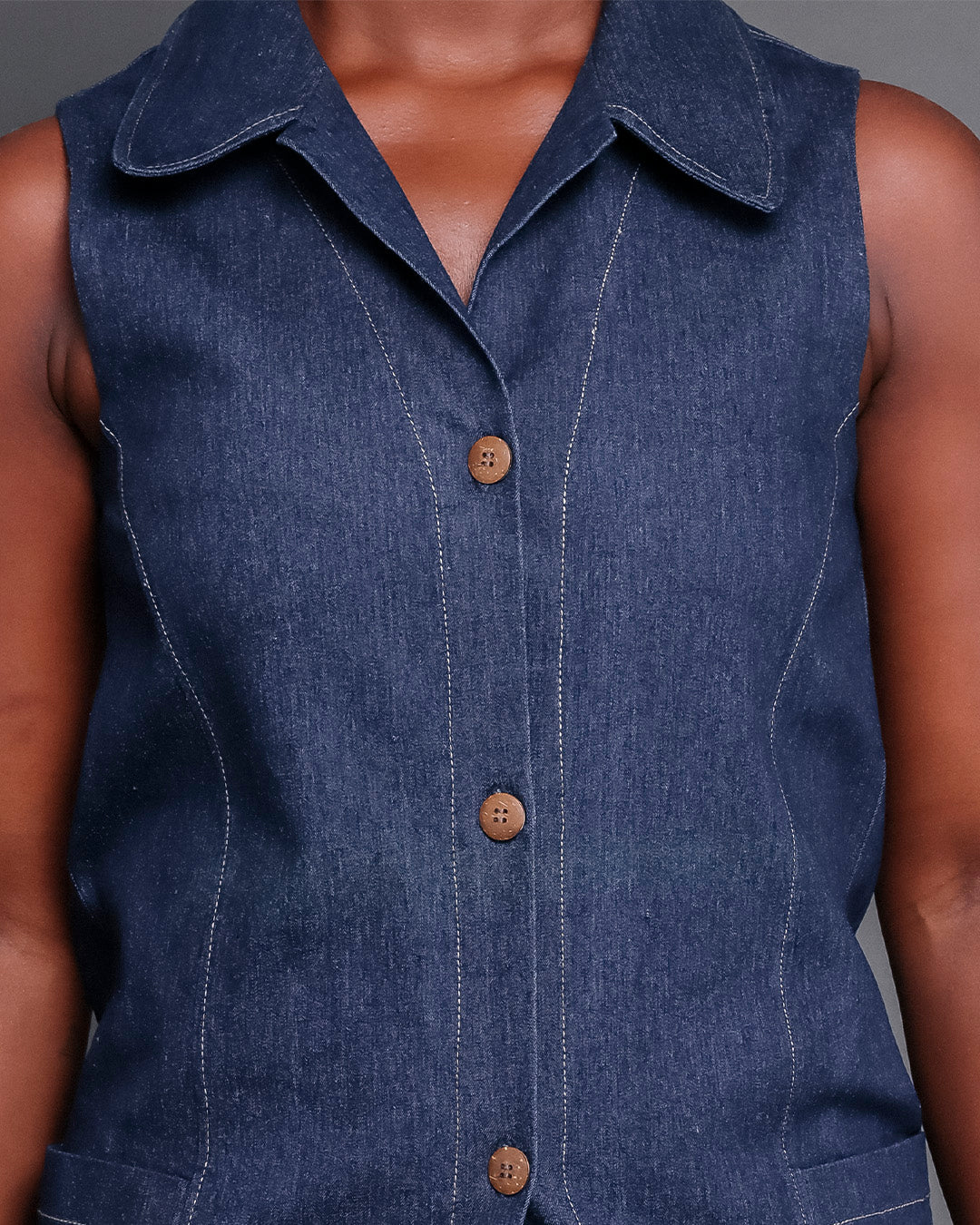 Colete Eco - Jeans
