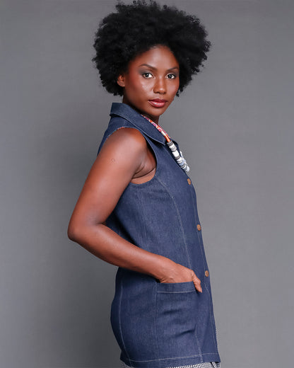 Colete Eco - Jeans
