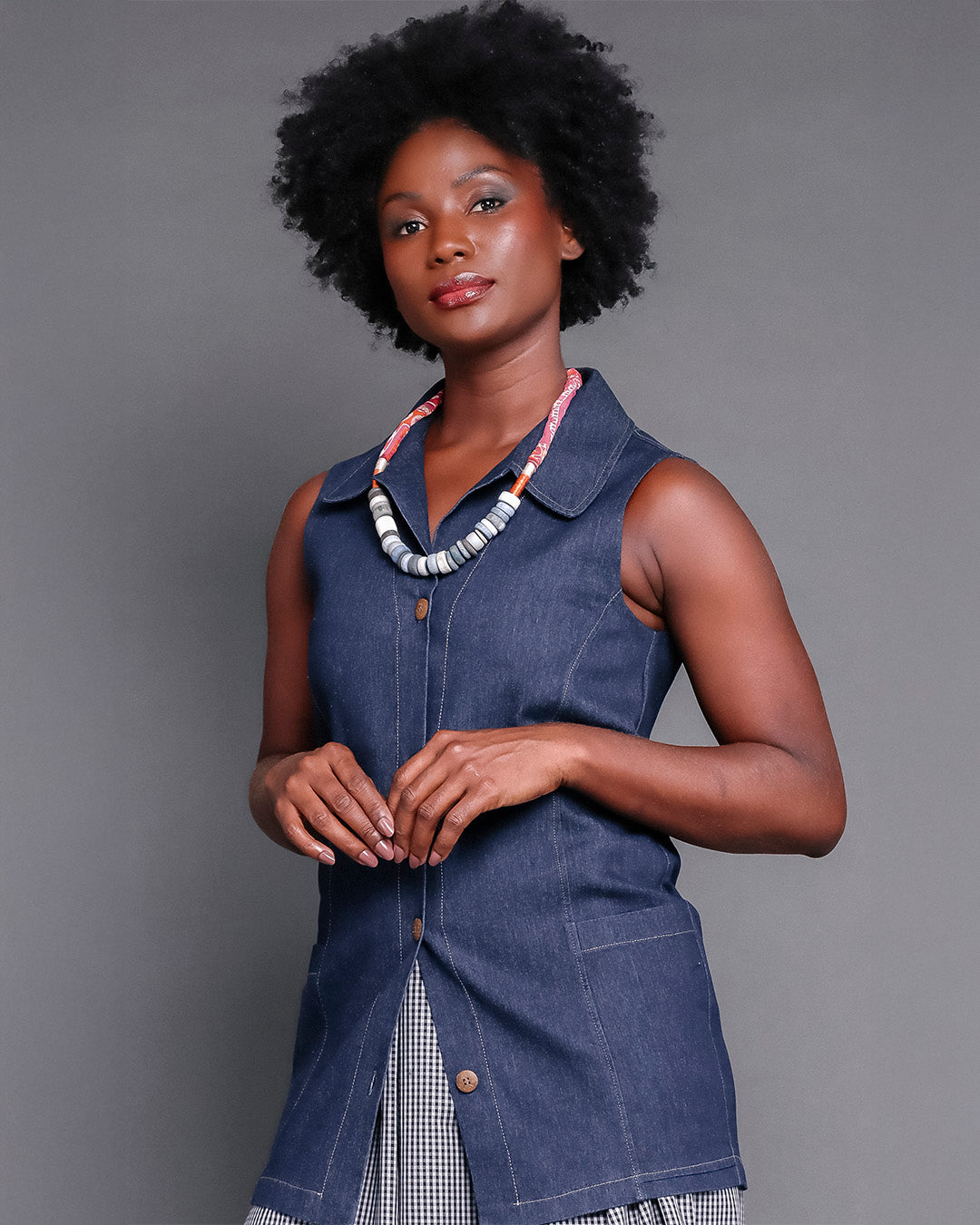 Colete Eco - Jeans