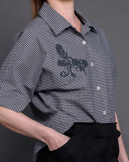 Camisa Margarida- Xadrez