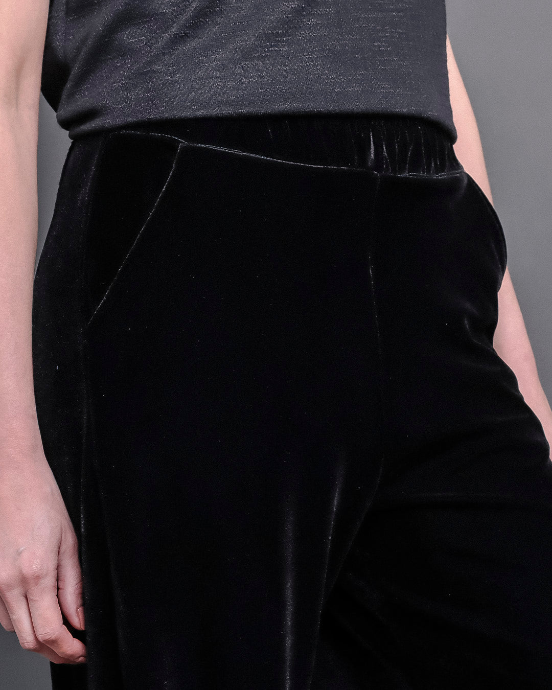 Calça Leão - Veludo Preto