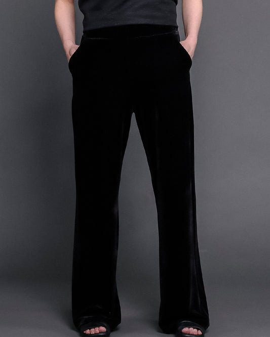 Calça Leão - Veludo Preto