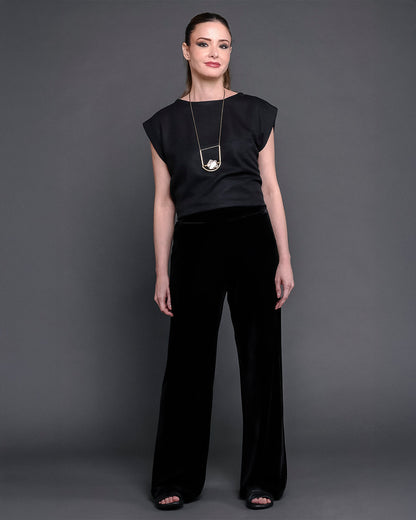 Blusa Tricô- Preta
