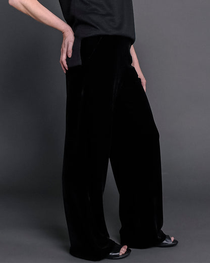 Calça Leão - Veludo Preto