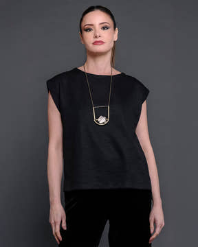 Blusa Tricô- Preta