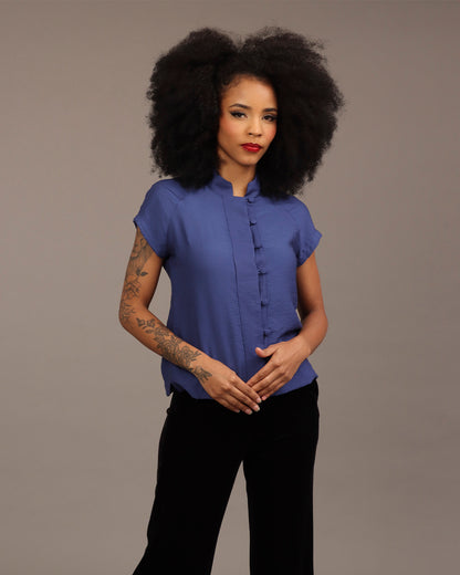 Camisa Beijing - Safira