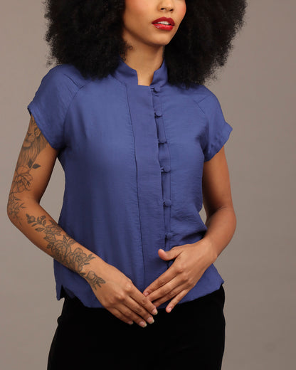 Camisa Beijing - Safira