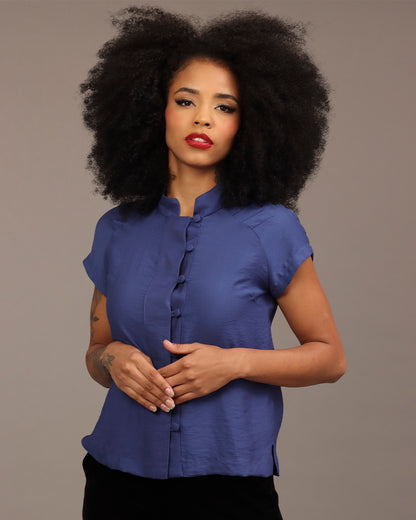Camisa Beijing - Safira