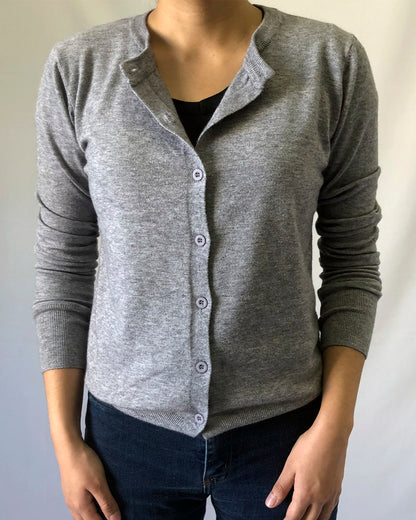 Cardigan Botão